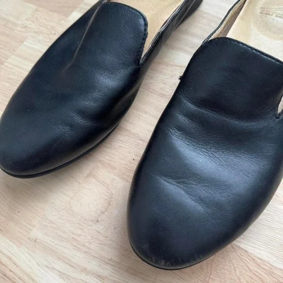 Dansko Black Lexie Slip On Slide Size 39 / 8 - Picture 3 of 8